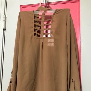 Long sleeve button down shirt